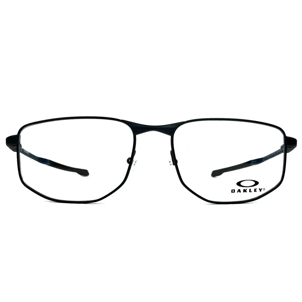 Oakley Eyeglasses Frame Addams OX3012-0356 Satin Light Steel Rectangle 56-17-140